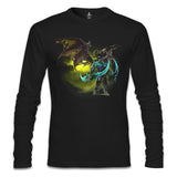 World of Warcraft - Illidan Stormrage Black Men's Sweatshirt