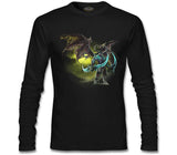World of Warcraft - Illidan Stormrage Siyah Erkek Sweatshirt