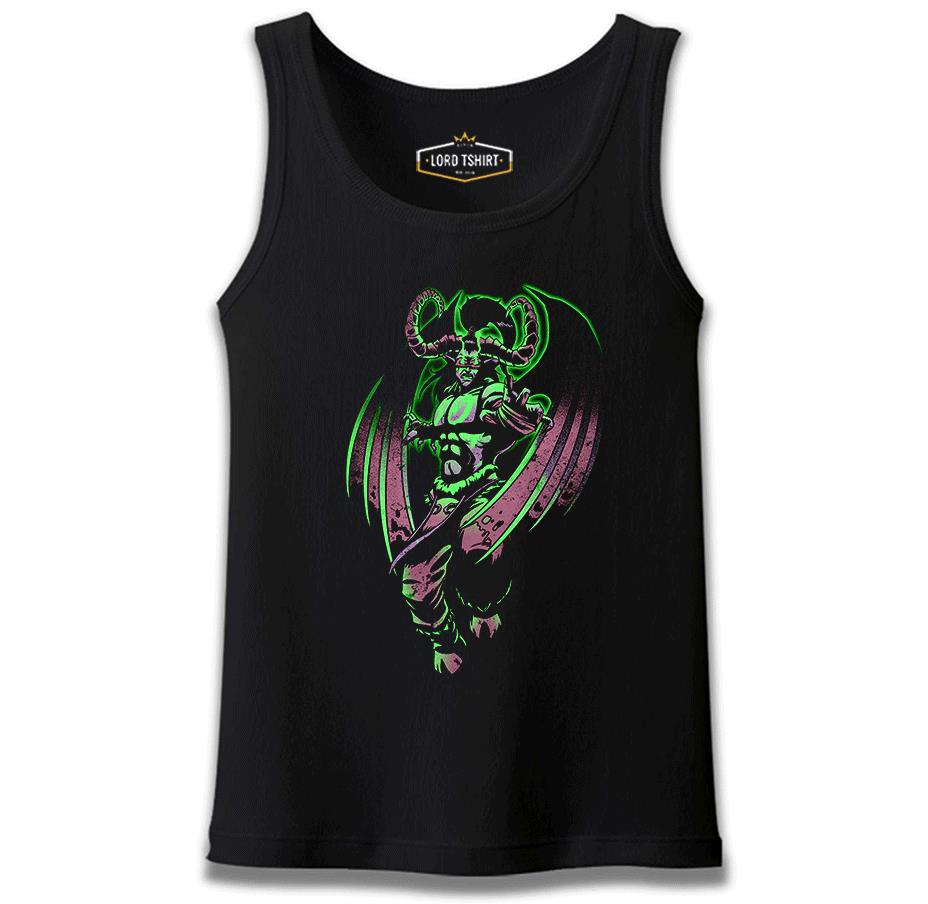 World of Warcraft Legion - Illidan Siyah Erkek Atlet