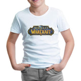 World of Warcraft - Logo World White Boy Tshirt