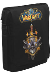 World of Warcraft - Logo Unisex Siyah Postacı Çanta