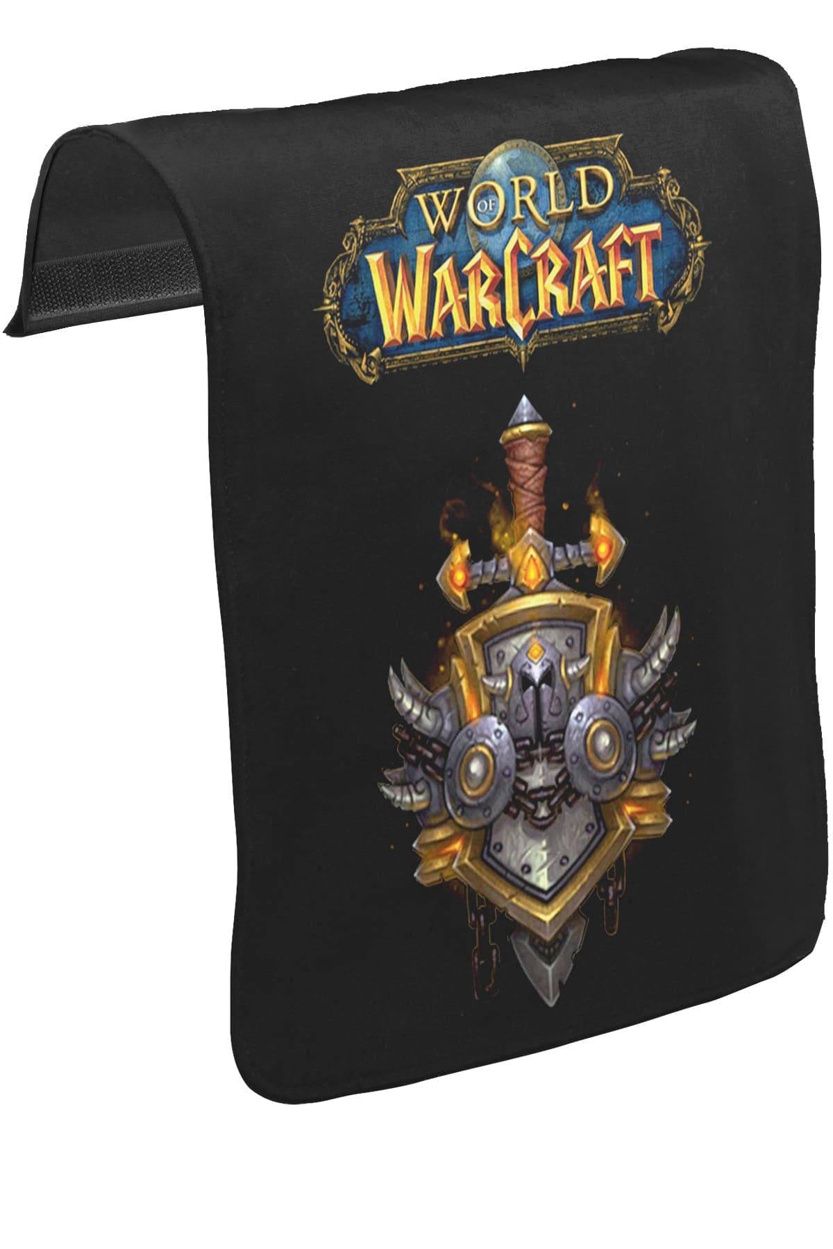 World of Warcraft - Logo Unisex Black Removable Messenger Bag Cover CK-954 