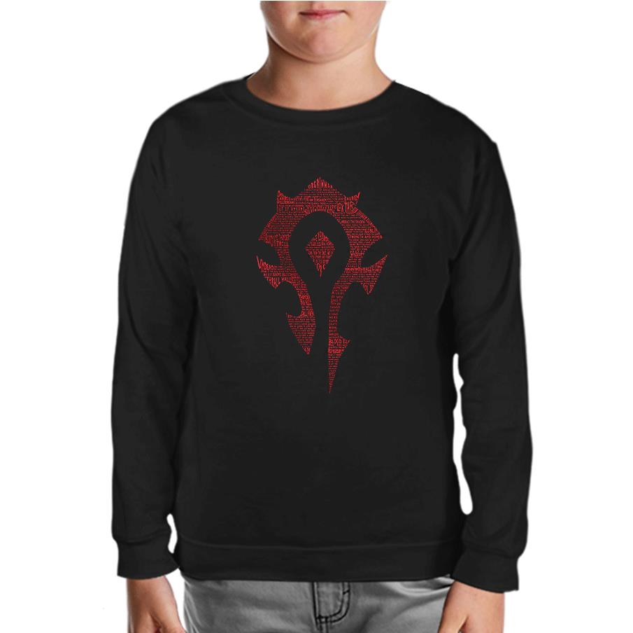 World of Warcraft - Orc Black Kids Sweatshirt