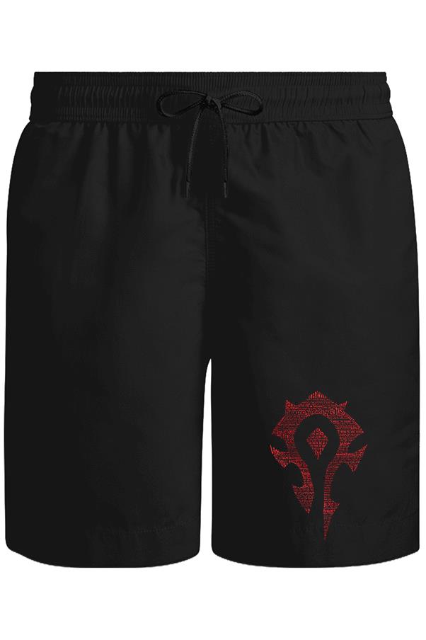 World of Warcraft - Orc Unisex Black Shorts