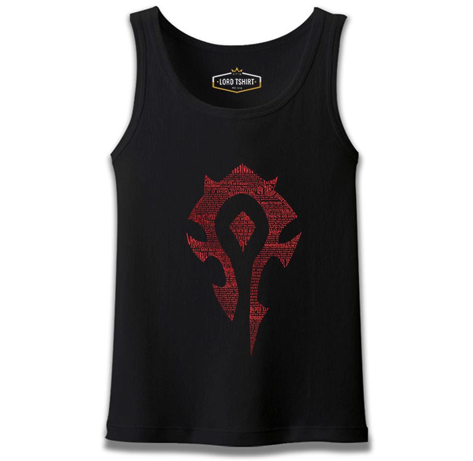 World Of Warcraft - Silver Moon Siyah Erkek Atlet