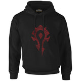 World Of Warcraft - Silver Moon Black Men's Zipperless Hoodie