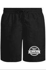 World's Best Teacher Teacher's Day Unisex Black Shorts