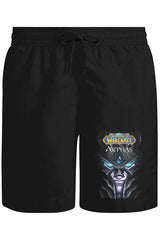 World Warcraft - Arthas Unisex Siyah Şort