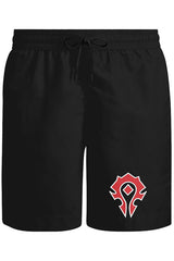 World Warcraft - Logo Unisex Siyah Şort