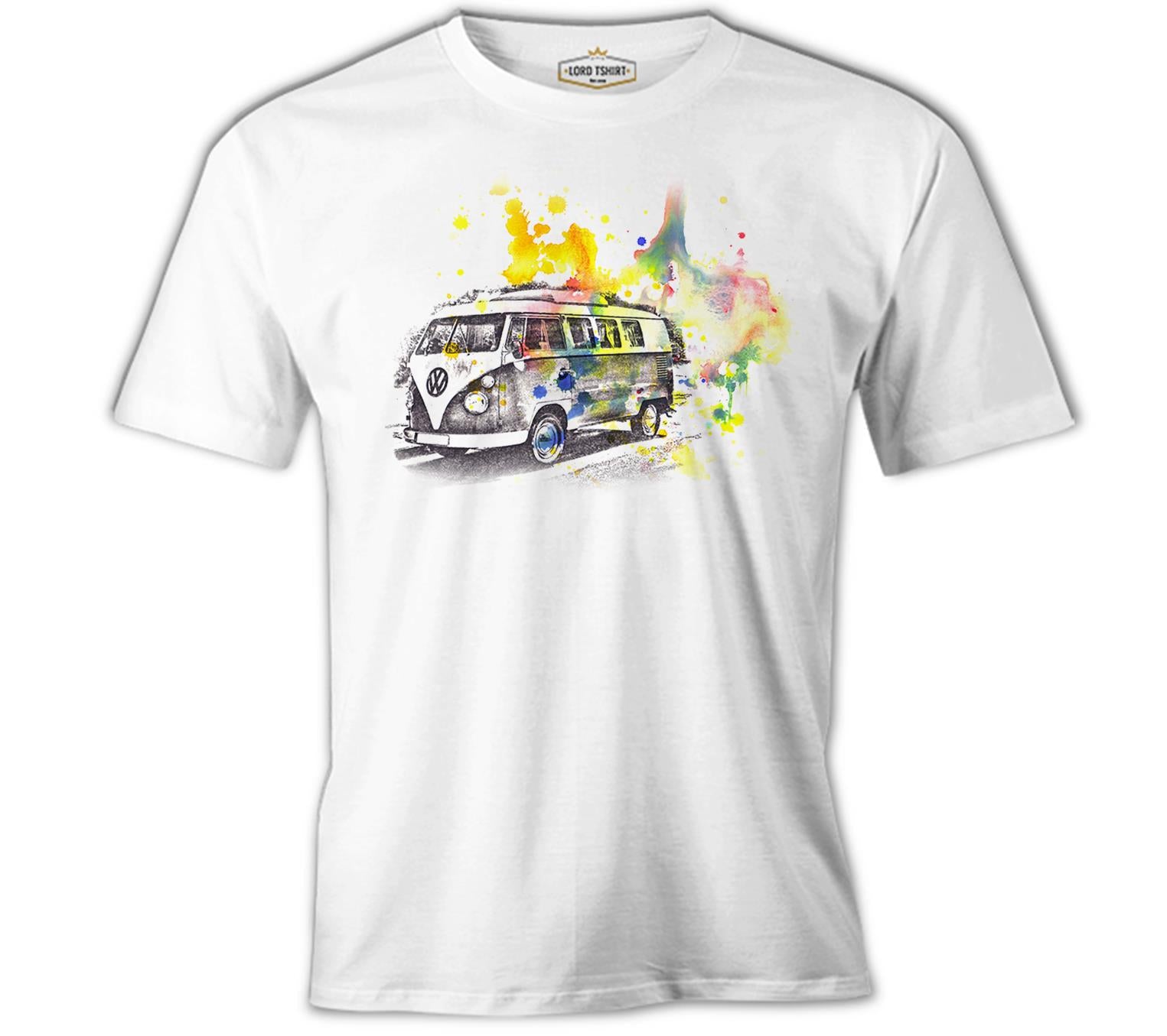 WV - Minibus White Men's Tshirt 