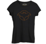 Bat Logo Black Women's Tshirt 