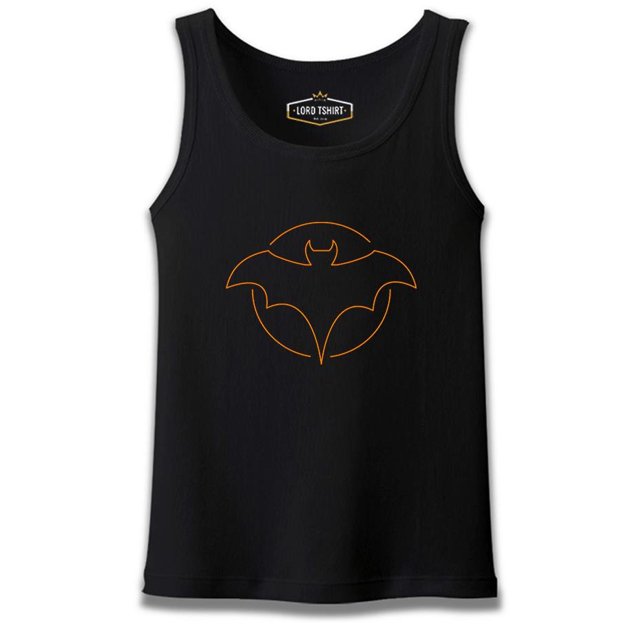 Yarasa Logo Siyah Erkek Atlet