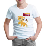 Baby Lion White Kids Tshirt