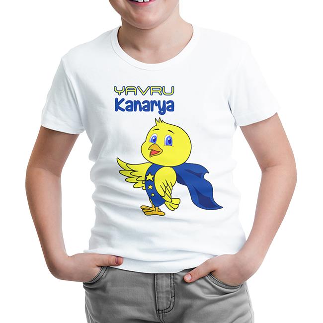 Baby Canary White Kids Tshirt