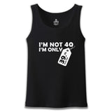 Text - I am not 40 Black Male Athlete