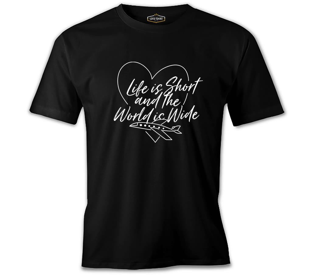 Written - Travel Black Men's Tshirt