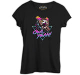 Yeah - Owl Black Women's Tshirt