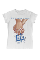 New Baby Boys Shoes Mother's Day White Women's Tshirt