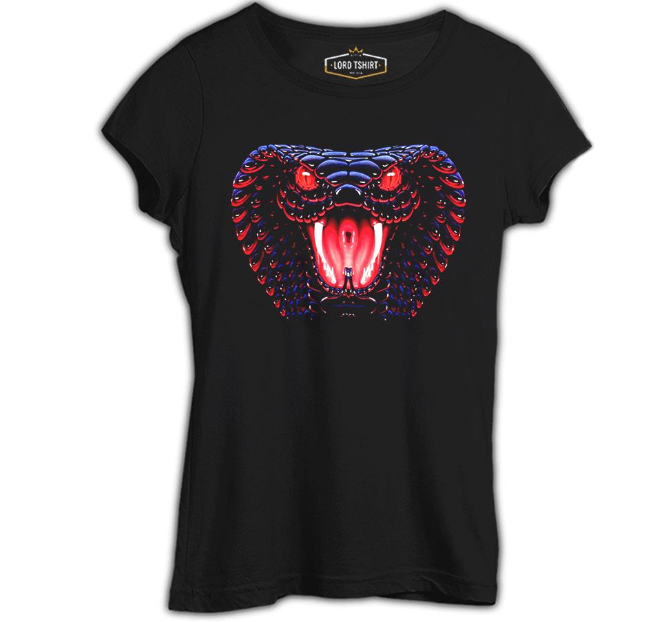 Snake Black Women's Tshirt
