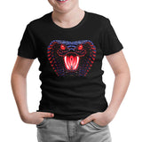Snake Black Kids Tshirt