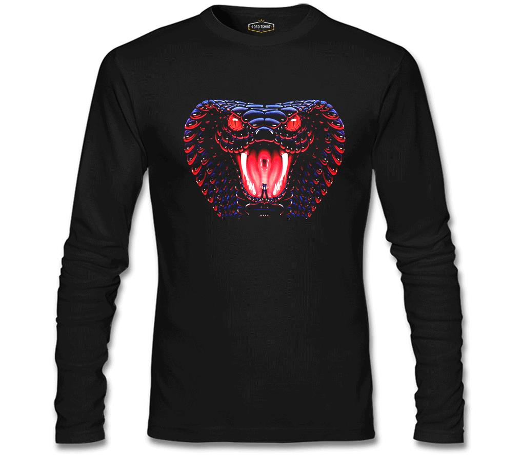 Snake Black Men's Sweatshirt