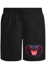 Yılan Unisex Siyah Şort