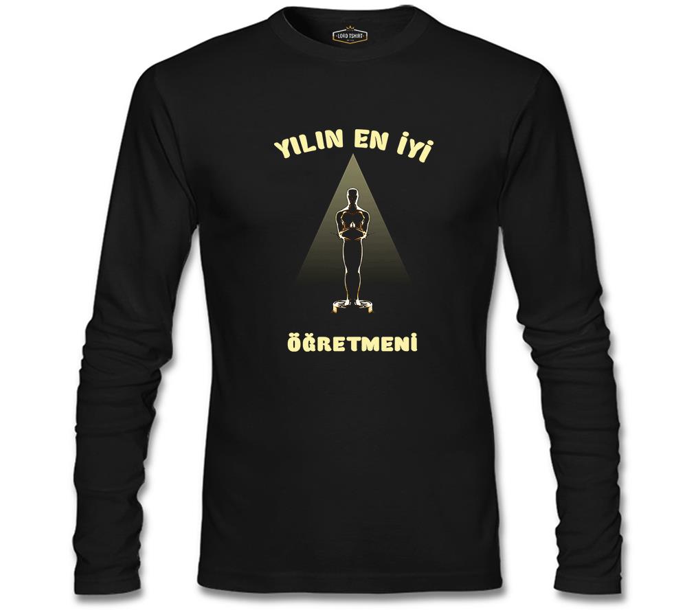 Teacher of the Year Oscar Teachers' Day Black Men's Sweatshirt