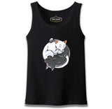 Yin Yan Cats Black Men's Athlete
