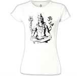 Yoga - Çakra Beyaz Kadın Tshirt
