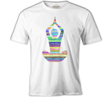 Yoga - Lines White Men's Tshirt 