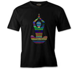 Yoga - Lines Black Men's Tshirt