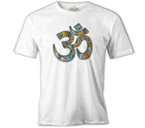 Yoga - Logo Beyaz Erkek Tshirt