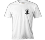 Yoga - Lotus Logo White Men's Tshirt