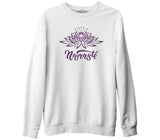 Yoga - Lotus Namaste White Men's Thick Sweatshirt