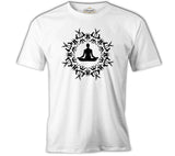 Yoga - Meditation White Men's Tshirt 