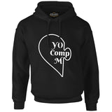 You Complete - Comp Black Men's Zipperless Hoodie