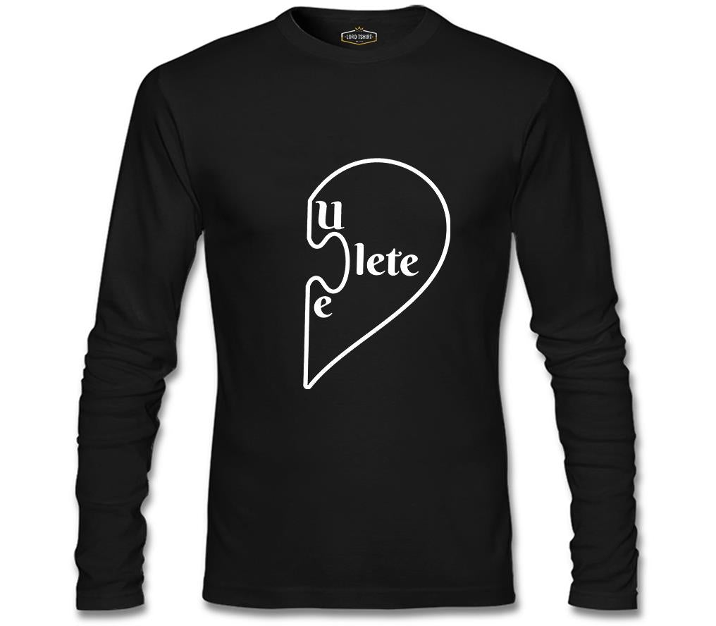 You Complete - Lete Black Men's Sweatshirt