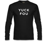 Yuck Fou Black Men's Sweatshirt