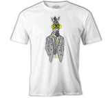 Zebra - Potikare White Men's T-Shirt 