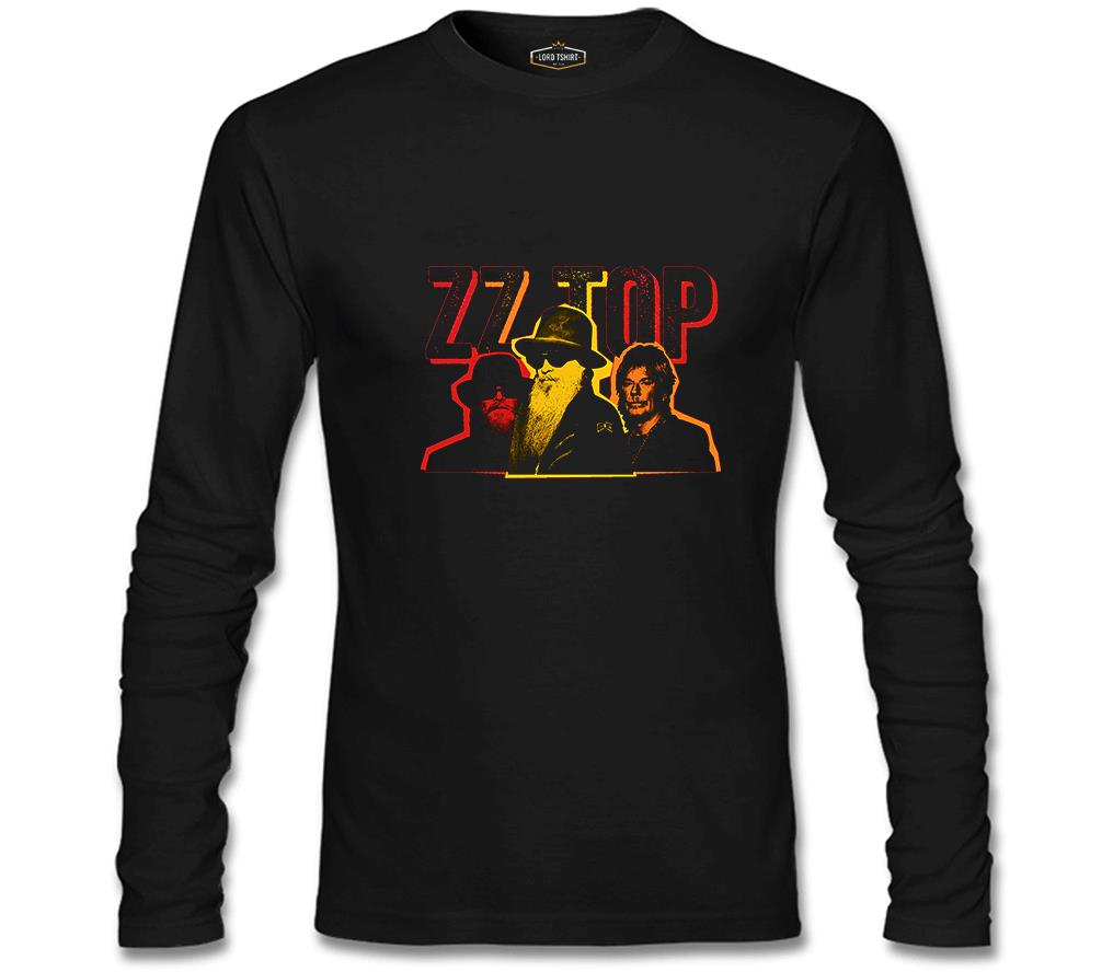 ZZ Top - Tribute Siyah Erkek Sweatshirt