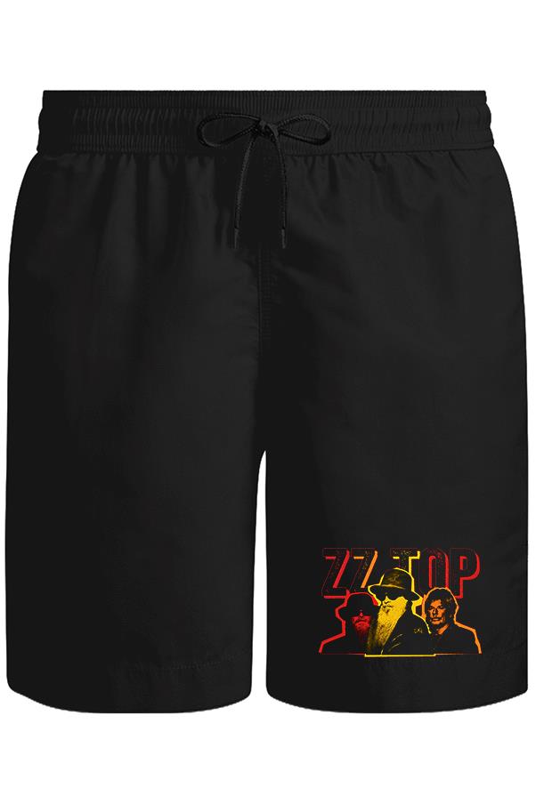 ZZ Top - Tribute Unisex Black Shorts 