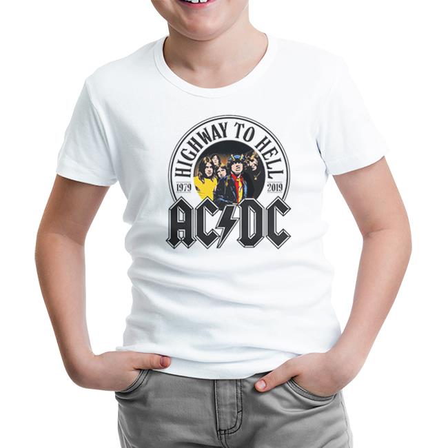 AC DC - 1979 Beyaz Çocuk Tshirt - Lord Tshirt