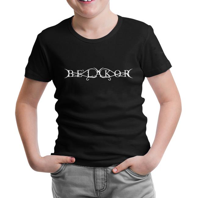 BeLakor - Logo Siyah Çocuk Tshirt