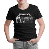 Metallica - Grup Elemanları Wall Siyah Çocuk Tshirt